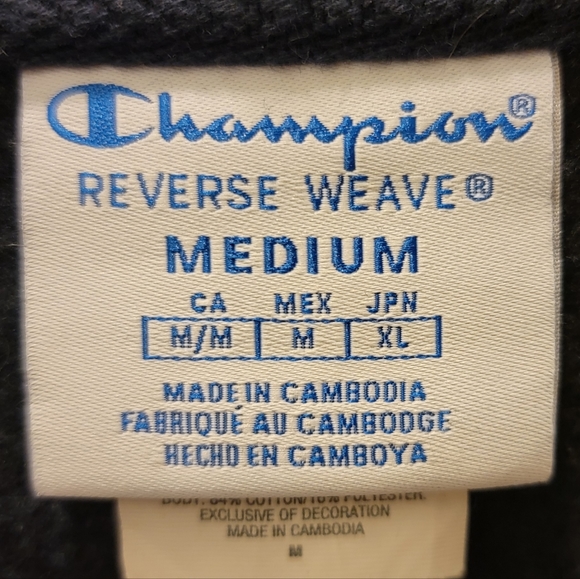 Champion Reverse Weave Cropped Crewneck Sweater - Picture 4 of 4